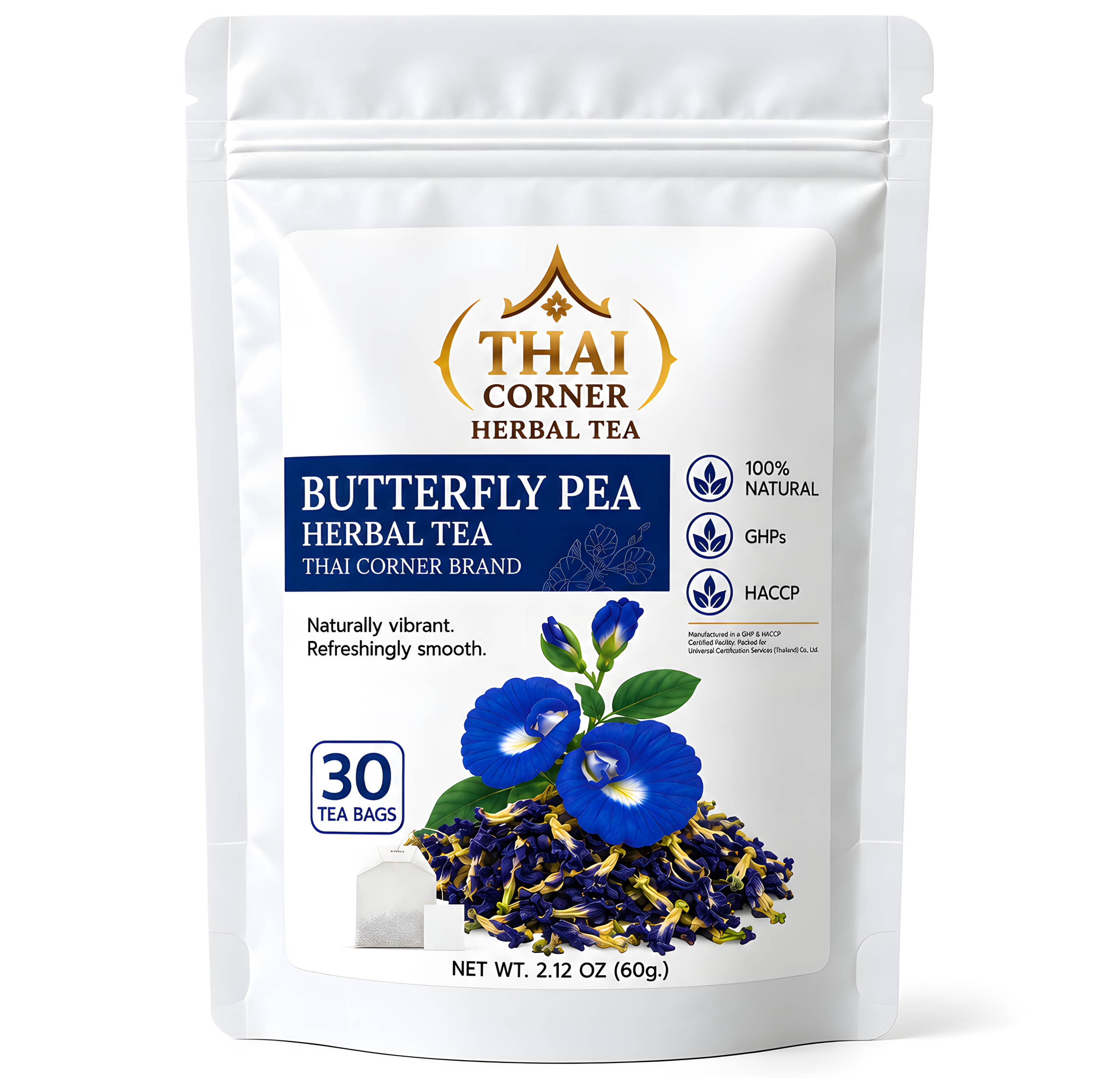 Butterfly Pea Whole Dried Flowers — Thai Corner